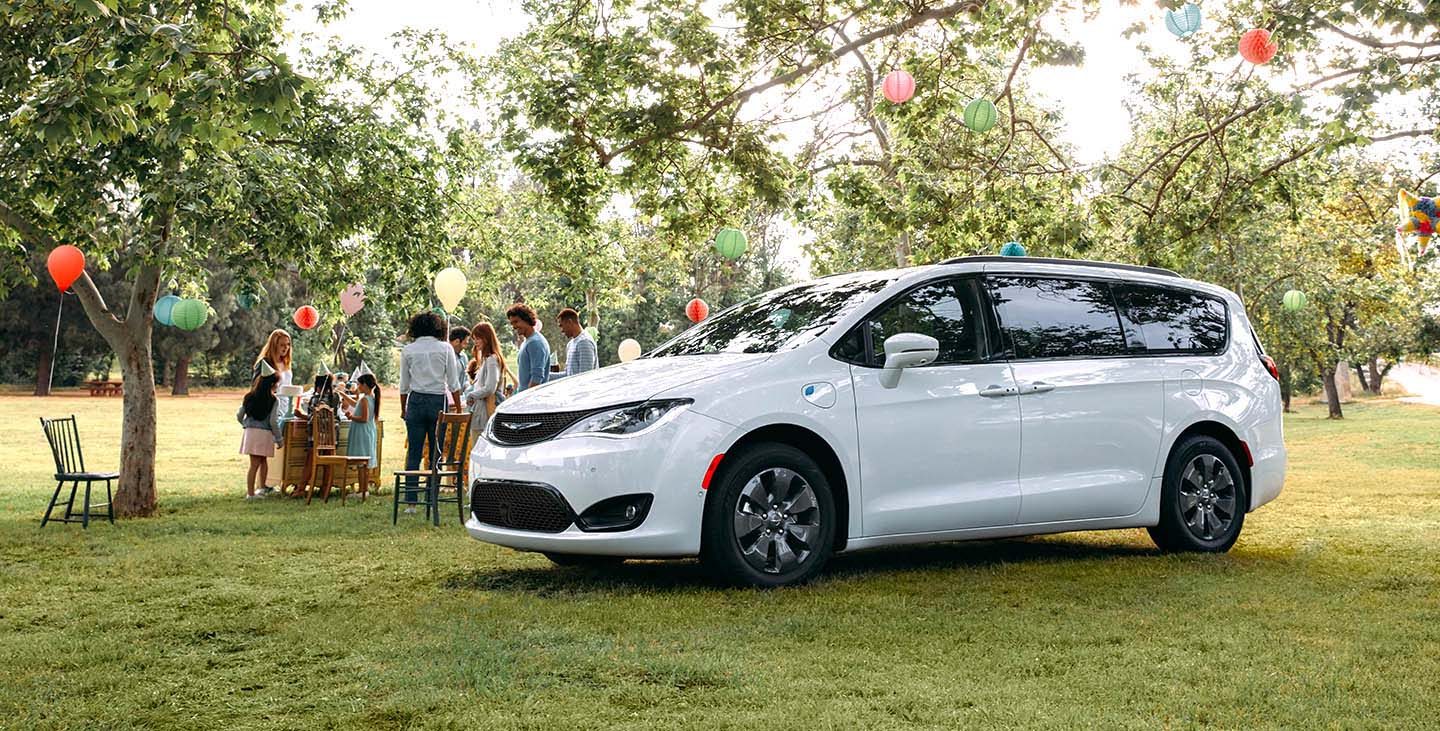 2020 Chrysler Pacifica stationed in a park