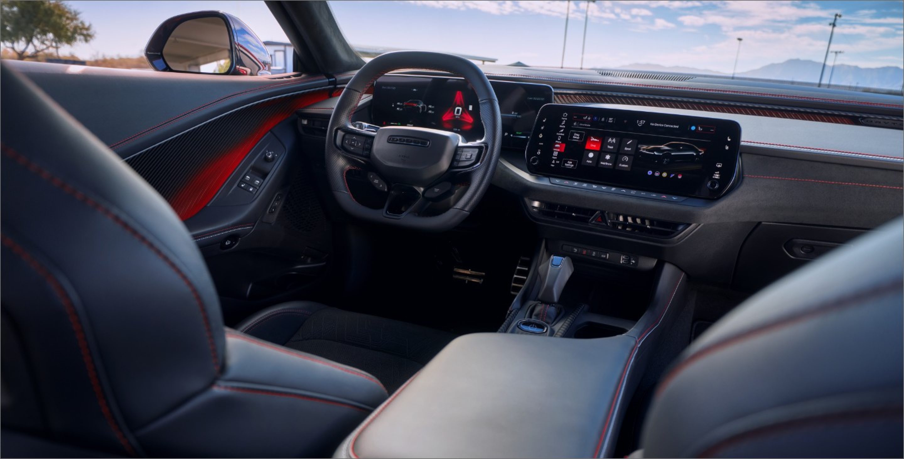 2026 Dodge Charger premium interior cabin