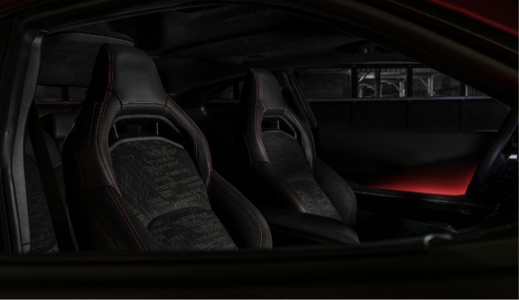 Carbon and Suede Package performance seats